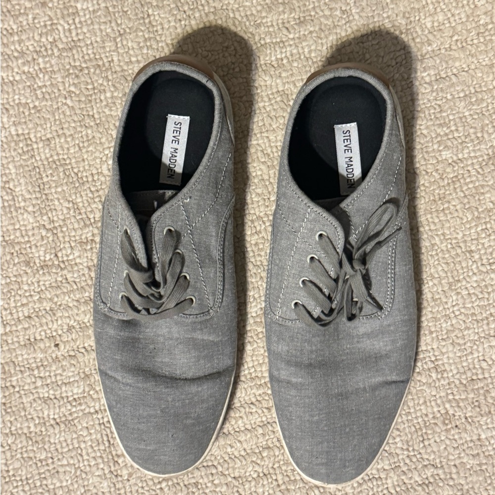 Steve Madden Gray Men's Shoes